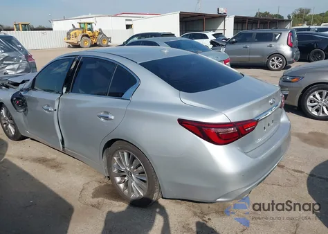 2019 Infiniti Q50 3.0T Luxe z USA, uszkodzony, nr VIN JN1EV7AP2KM511588